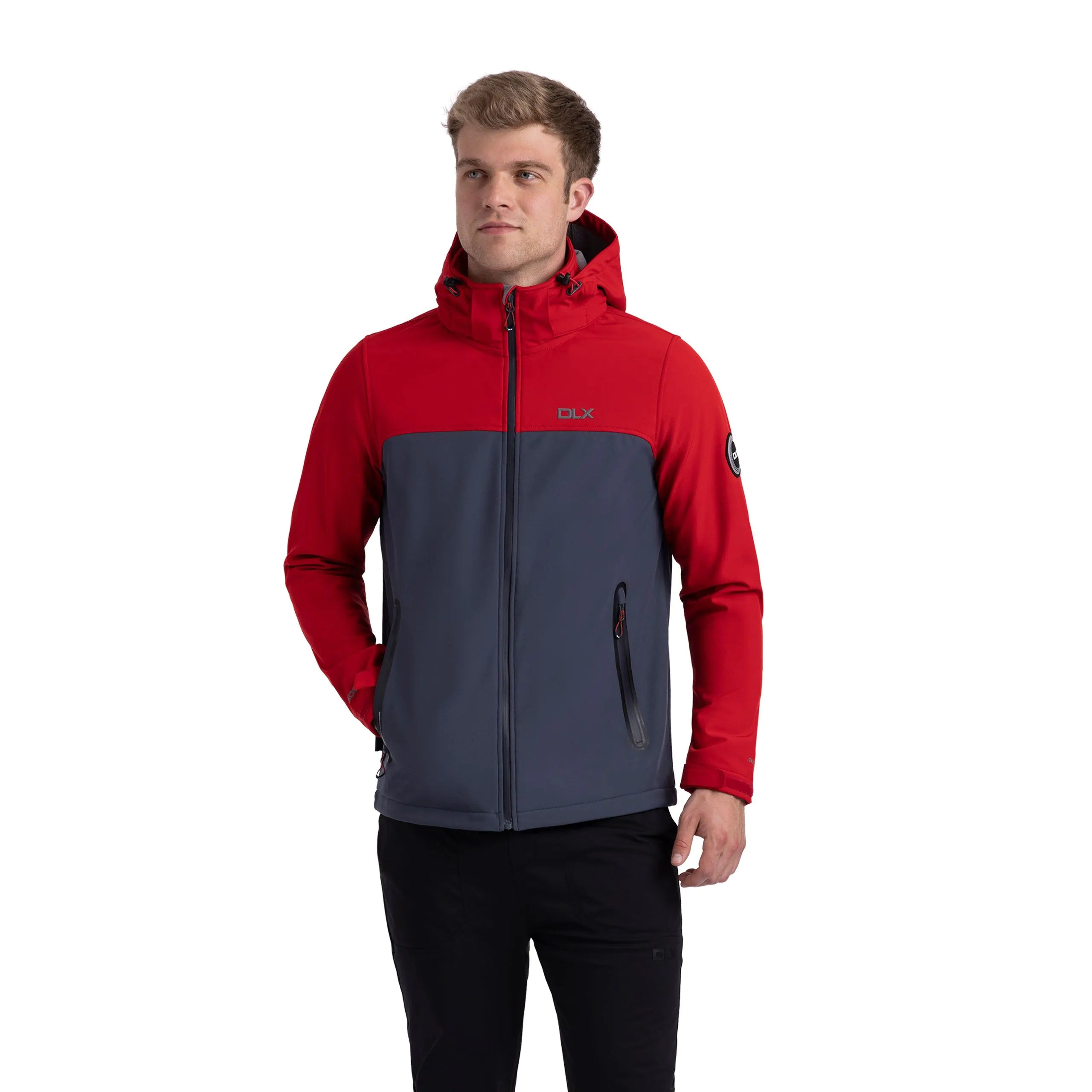 Moyler Men’s DLX Recycled Softshell Jacket in Red
