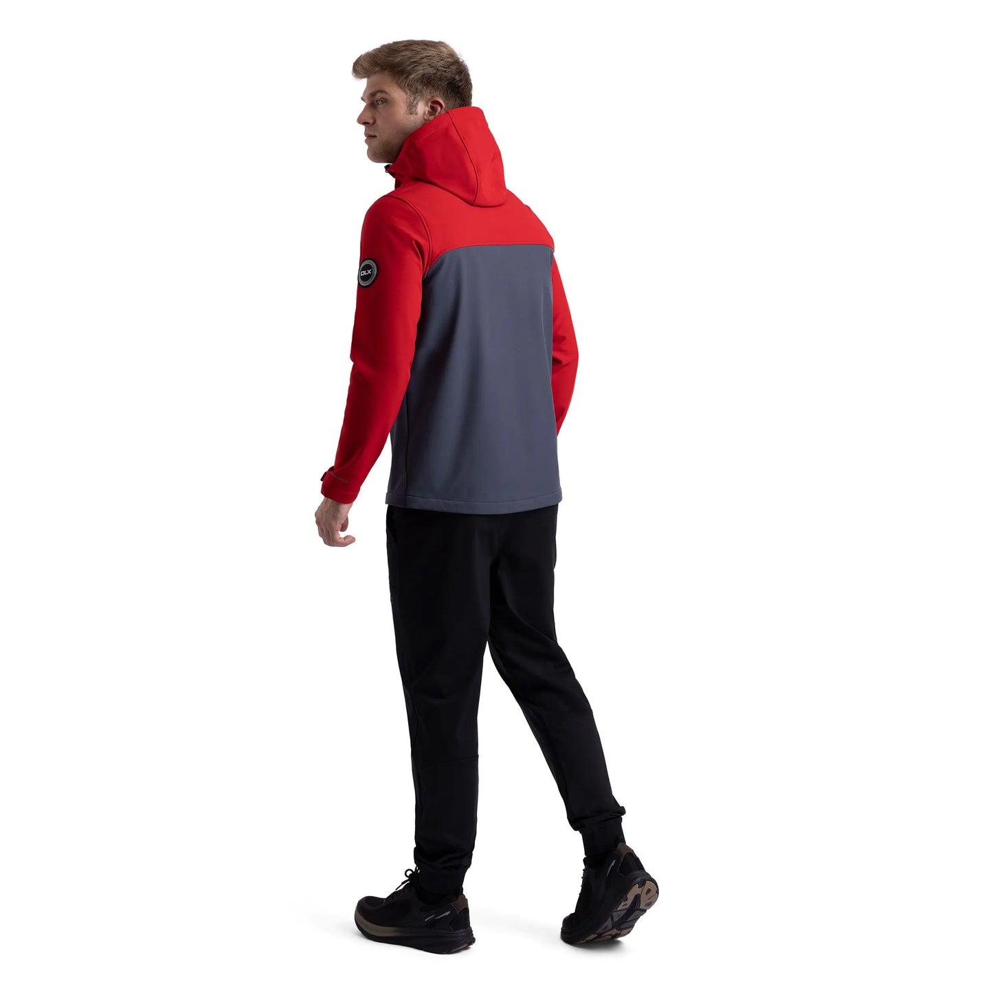 Moyler Mens Dlx Recycled Softshell Jacket in Red