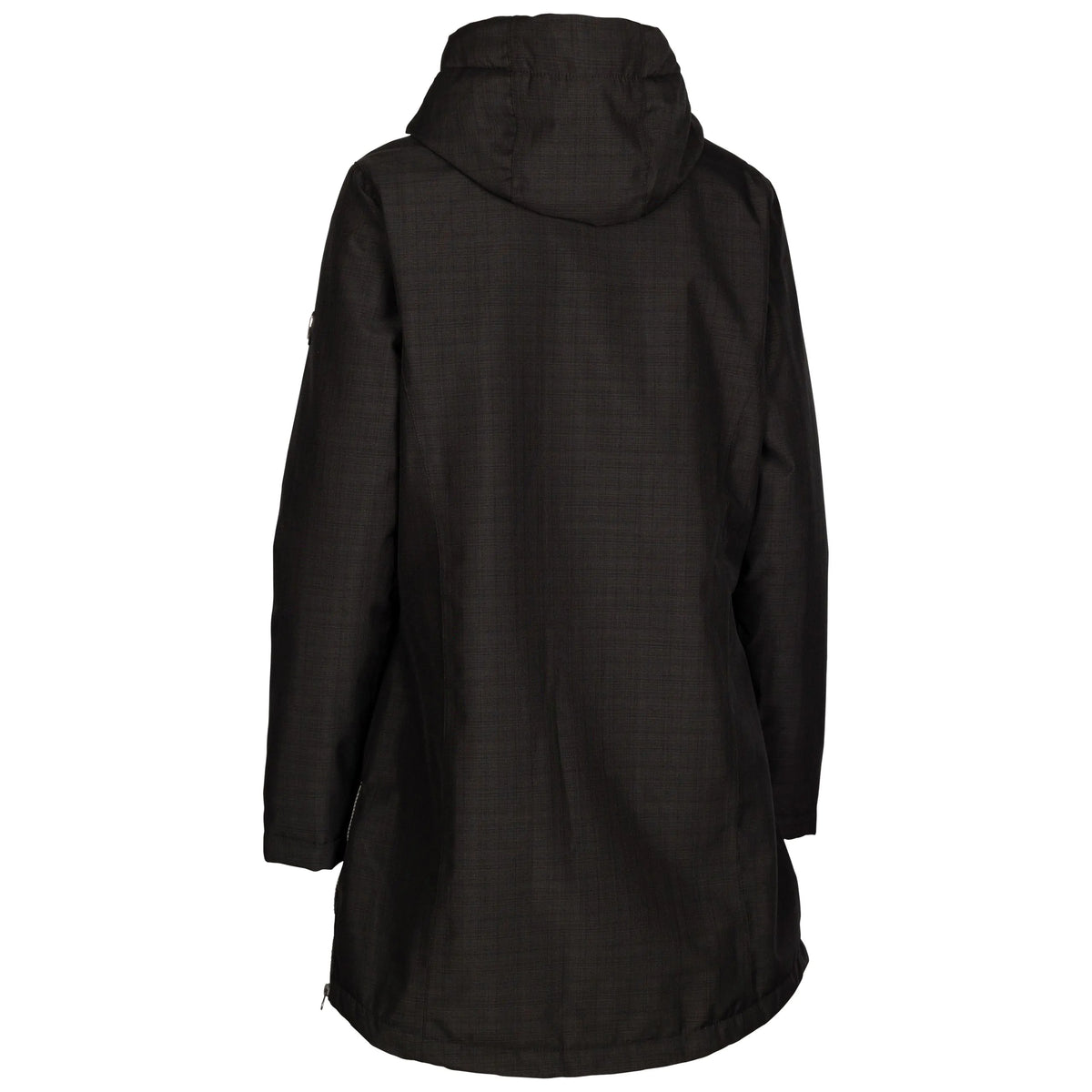 Neeska Women's Fleece Lined Waterproof Jacket in Black