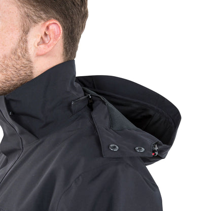 Oswalt Mens DLX Unpadded Waterproof Jacket in Black
