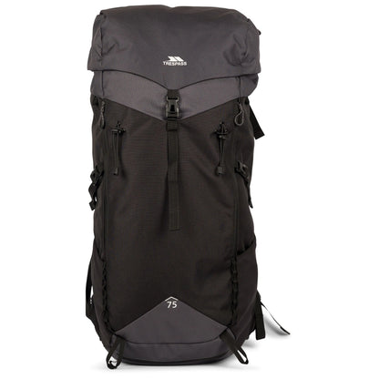 Pass 75 Hiking Rucksack 75L in Black and Dark Grey