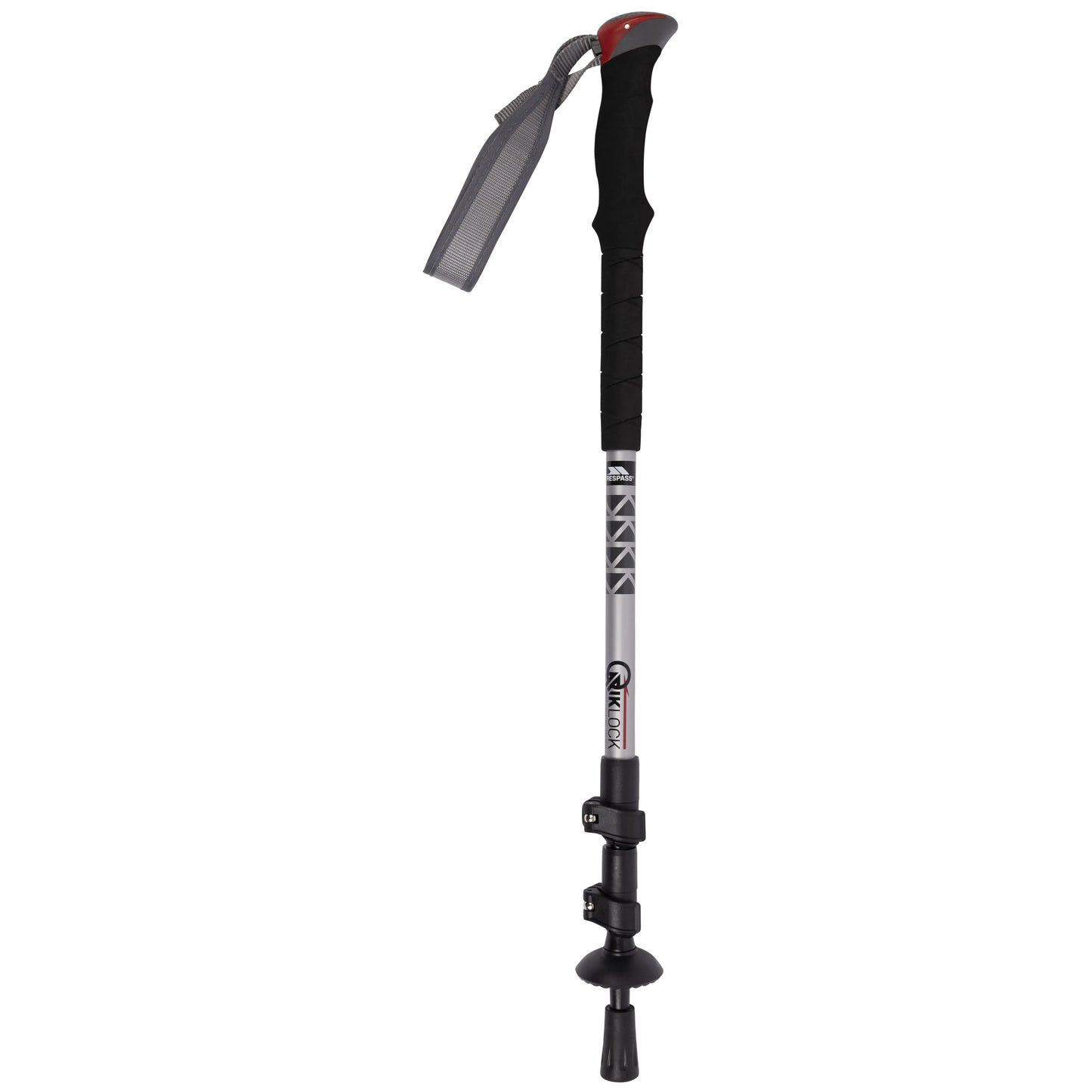 Qiklock Walking Pole in Silver