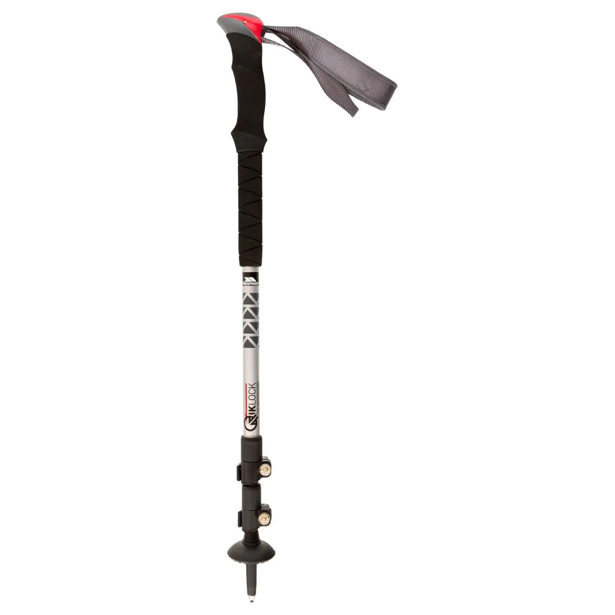 Qiklock Walking Pole in Silver