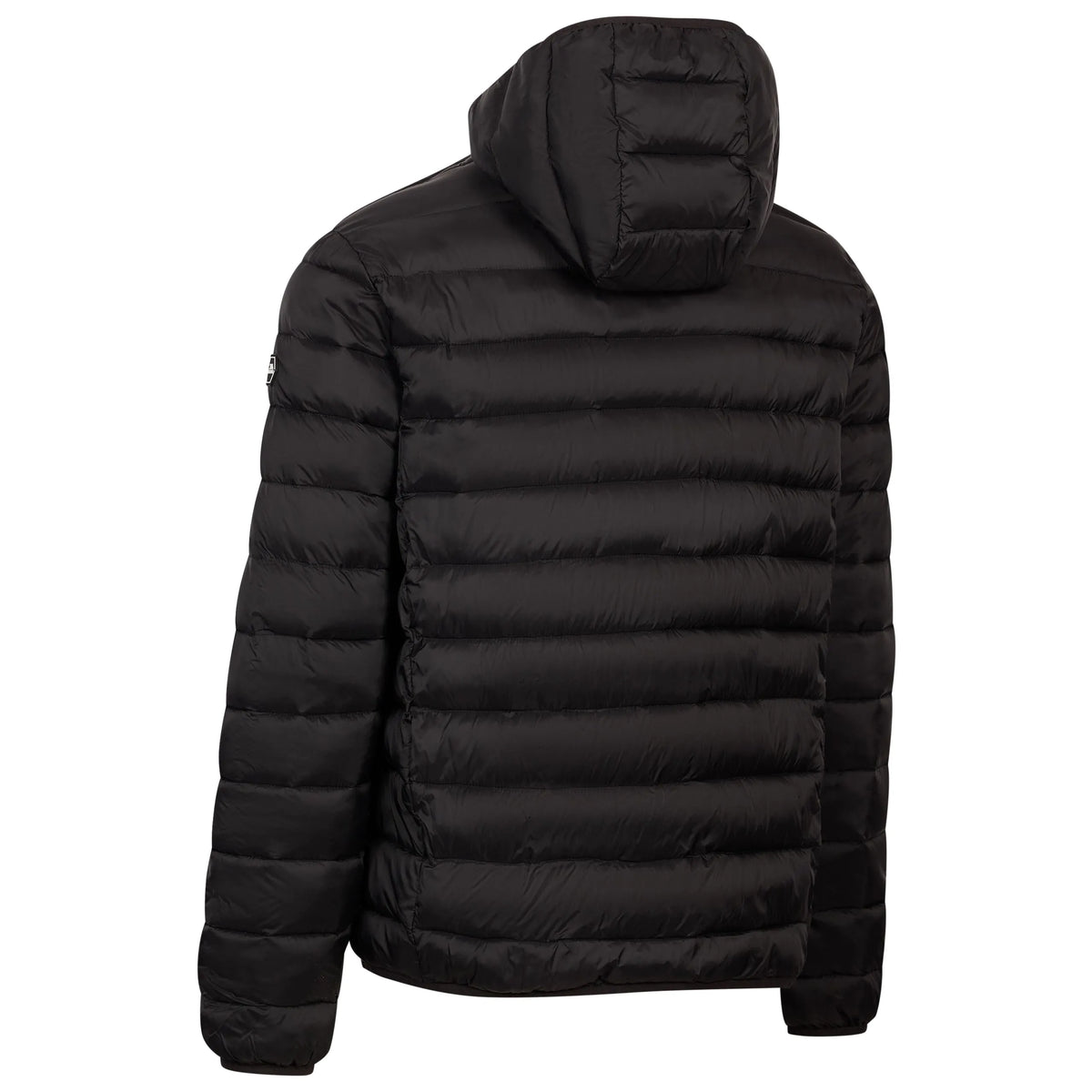 Rayton Men's Lightweight Packaway Puffer Jacket in Black