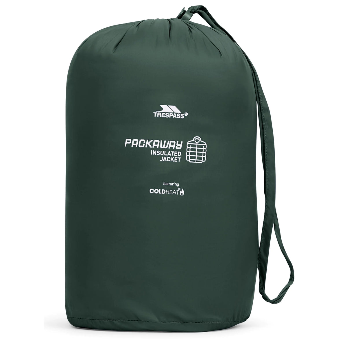 Rayton Men's Lightweight Packaway Puffer Jacket in Dark Green