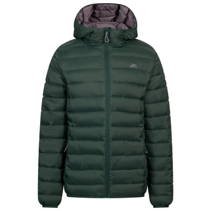 Rayton Men's Lightweight Packaway Puffer Jacket in Dark Green