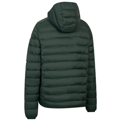 Rayton Men's Lightweight Packaway Puffer Jacket in Dark Green