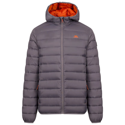 Rayton Men's Lightweight Packaway Puffer Jacket in Mid Grey