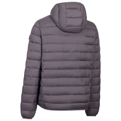 Rayton Men's Lightweight Packaway Puffer Jacket in Mid Grey