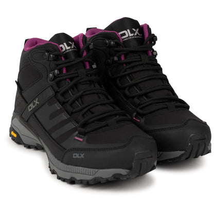 Riona Women's DLX Waterproof Lightweight Hiking Boots in Black