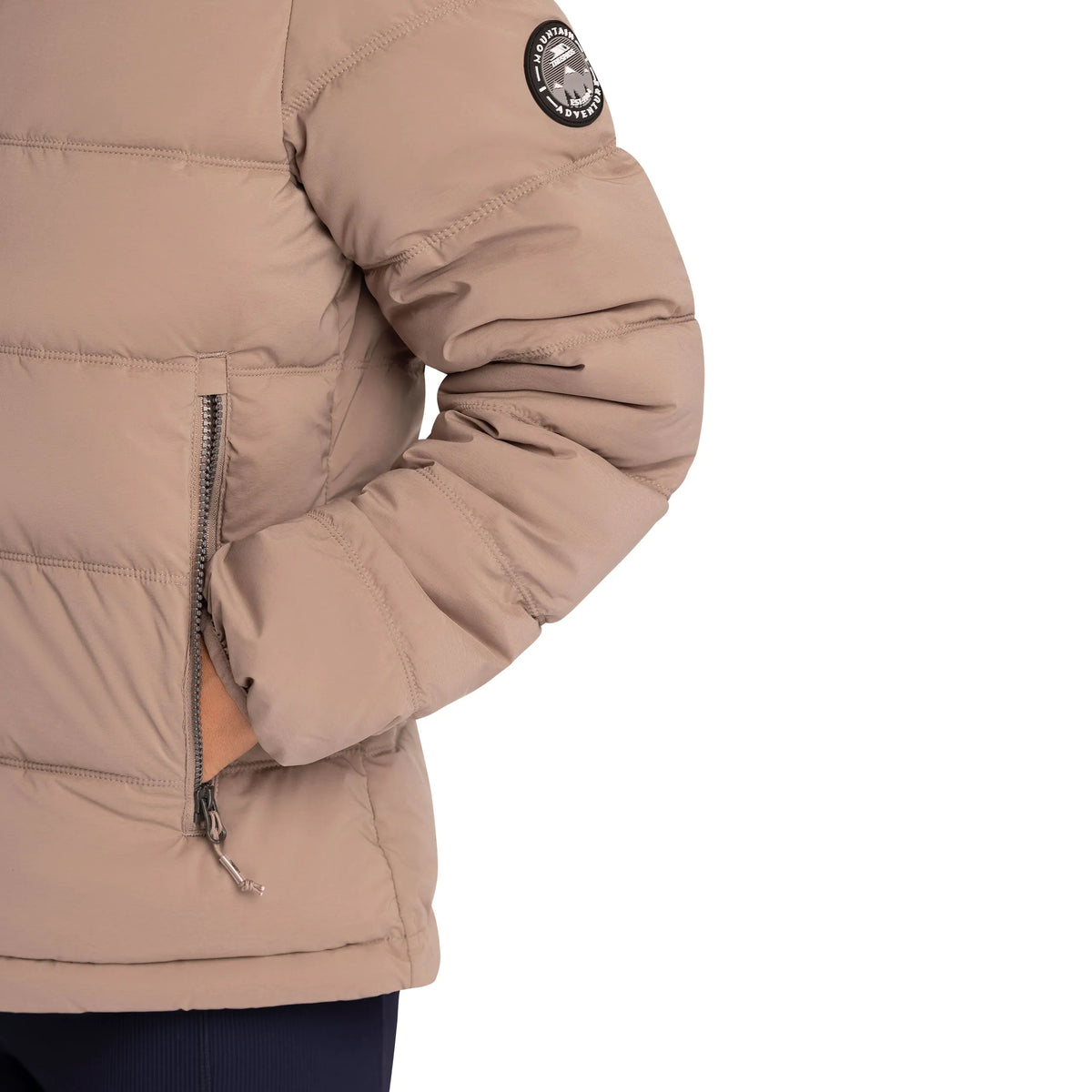 Rollins Women's Puffer Jacket in Sand