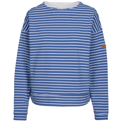 Soothing Womens Casual Top in Indigo Tone
