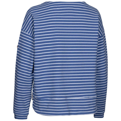 Soothing Womens Casual Top in Indigo Tone