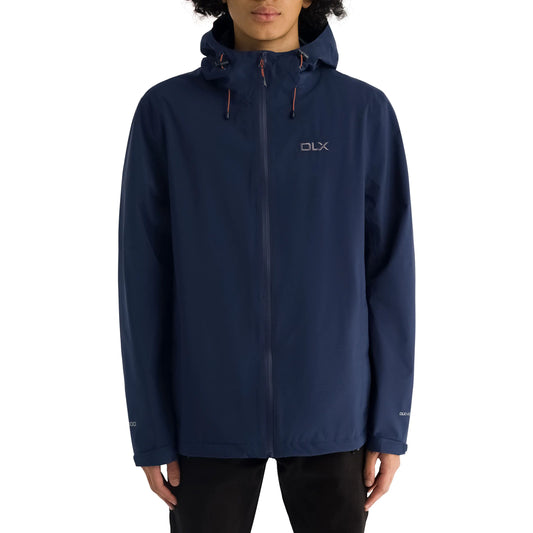 Strathbeg Mens DLX Waterproof Jacket in Navy