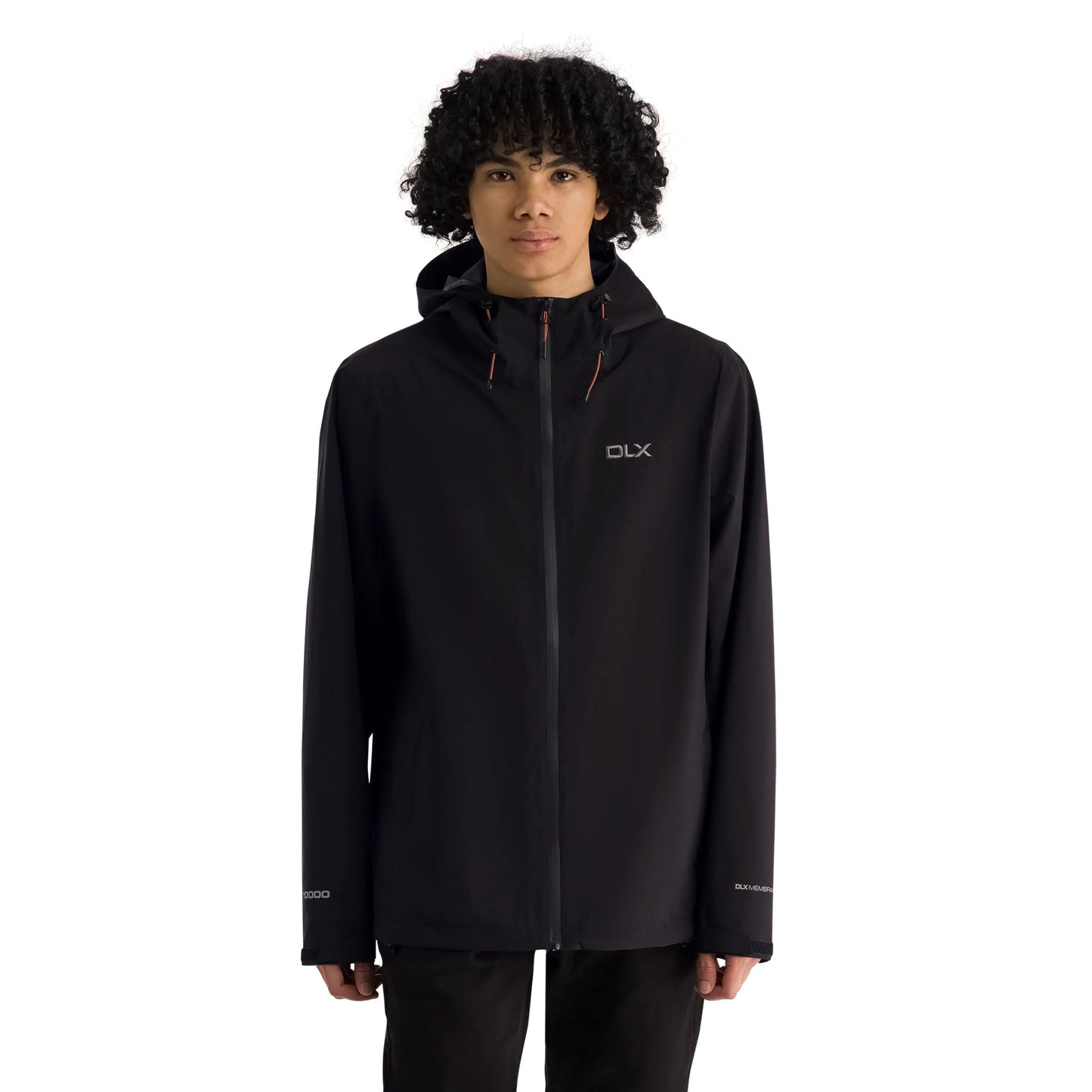 Strathbeg Men's DLX Waterproof Rain Jacket in Black