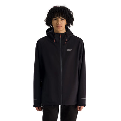 Strathbeg Men's DLX Waterproof Rain Jacket in Black
