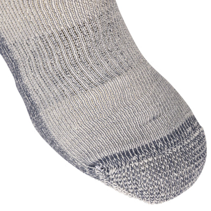 Dlx Mens Strolling Walking Socks in Grey Marl