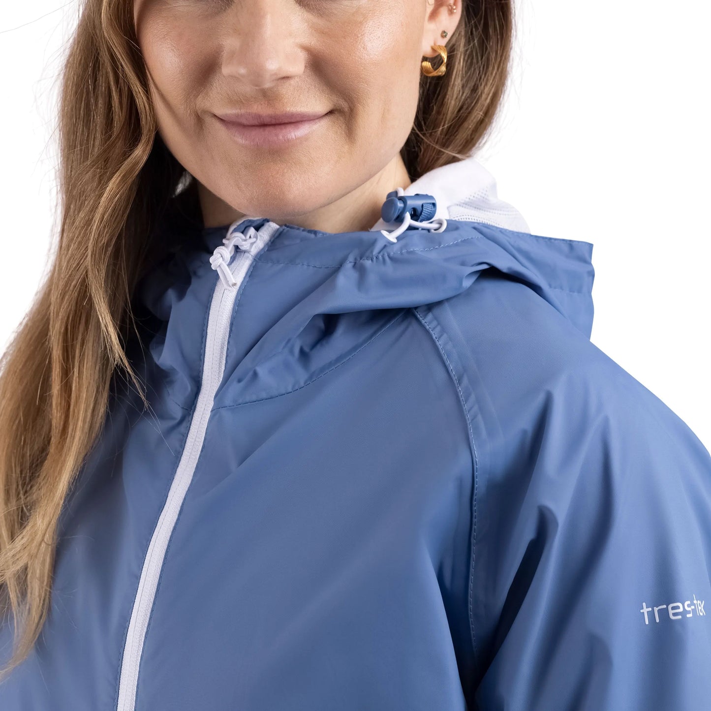 Tayah 2 Women's Lightweight Waterproof Jacket in Coastal Blue