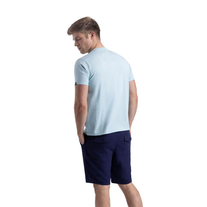 Thelon Mens Wicking Active T-Shirt in Seafoam Marl