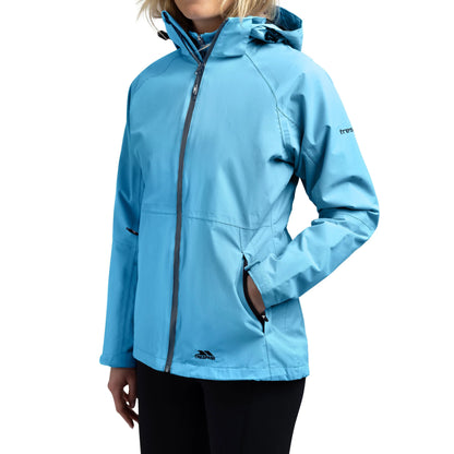 Tilbury Womens Waterproof Lined Jacket in Storm Blue