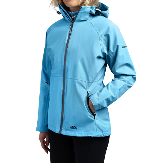 Tilbury Womens Waterproof Lined Jacket in Storm Blue