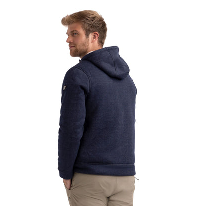 Truther Men's Sherpa Lined Casual Jacket in Navy