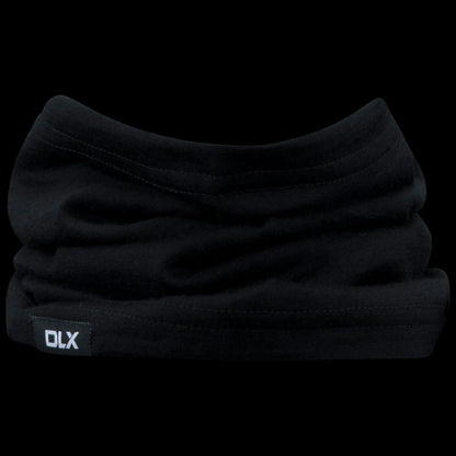 Asuka DLX Merino Wool Neck Warmer in Black