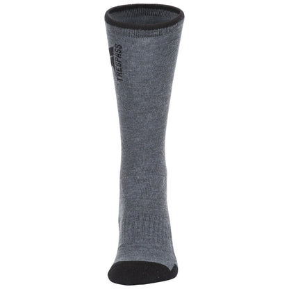 Wayfarer Men's Light Hiker Coolmax Trekking Socks in Carbon