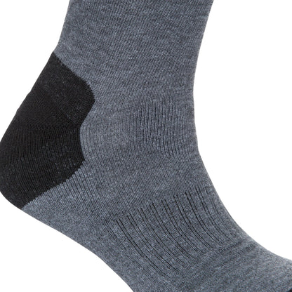 Wayfarer Men's Light Hiker Coolmax Trekking Socks in Carbon