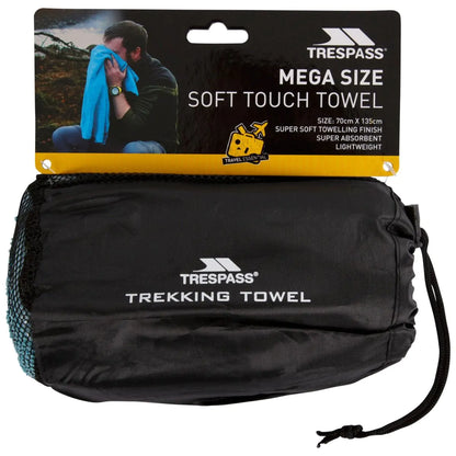 Wringin Soft Touch Travel Terry Towel in Bluebottle