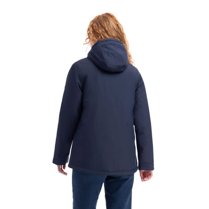 Yulia Women's Padded Waterproof Jacket in Navy