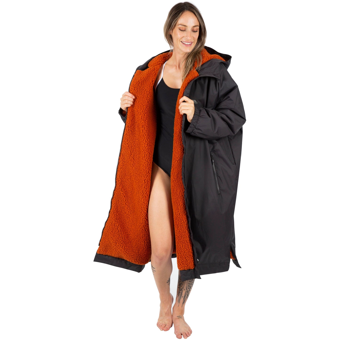 Dry Unisex Oversized Padded Coat for Changing - Ideal for Sea Swimming