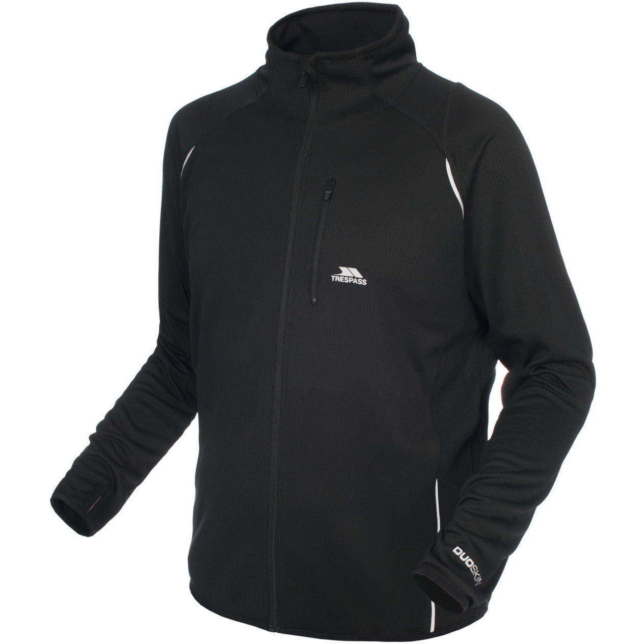 Whiten Men's Quick Dry Active Jacket - Black