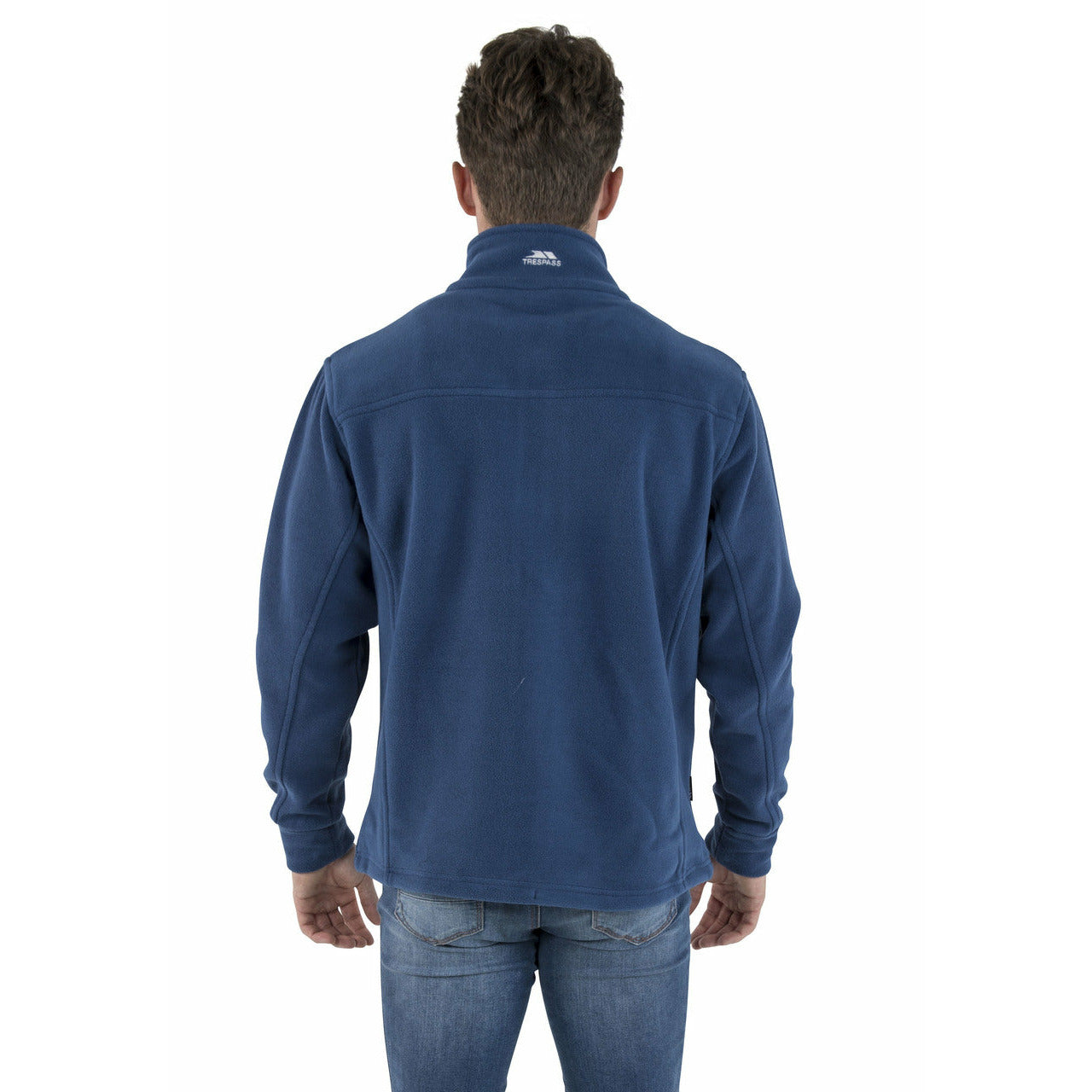 Bernal Mens Full Zip Fleece Jacket - Navy Tone