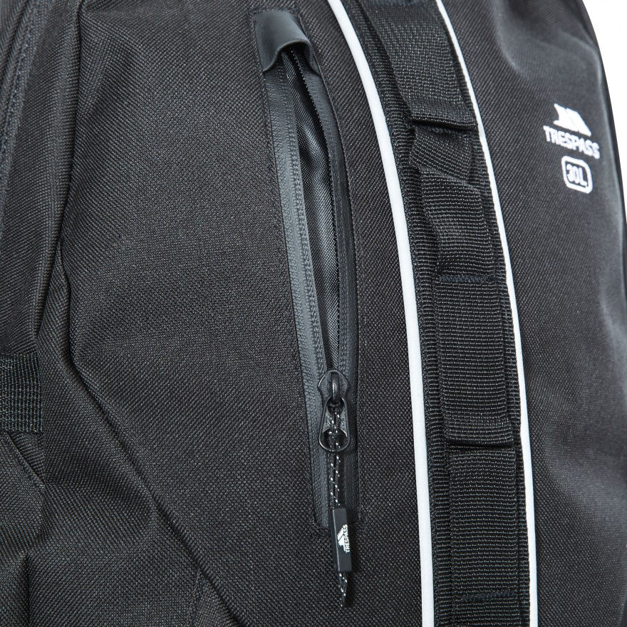 Deptron Unisex Backpack - Black