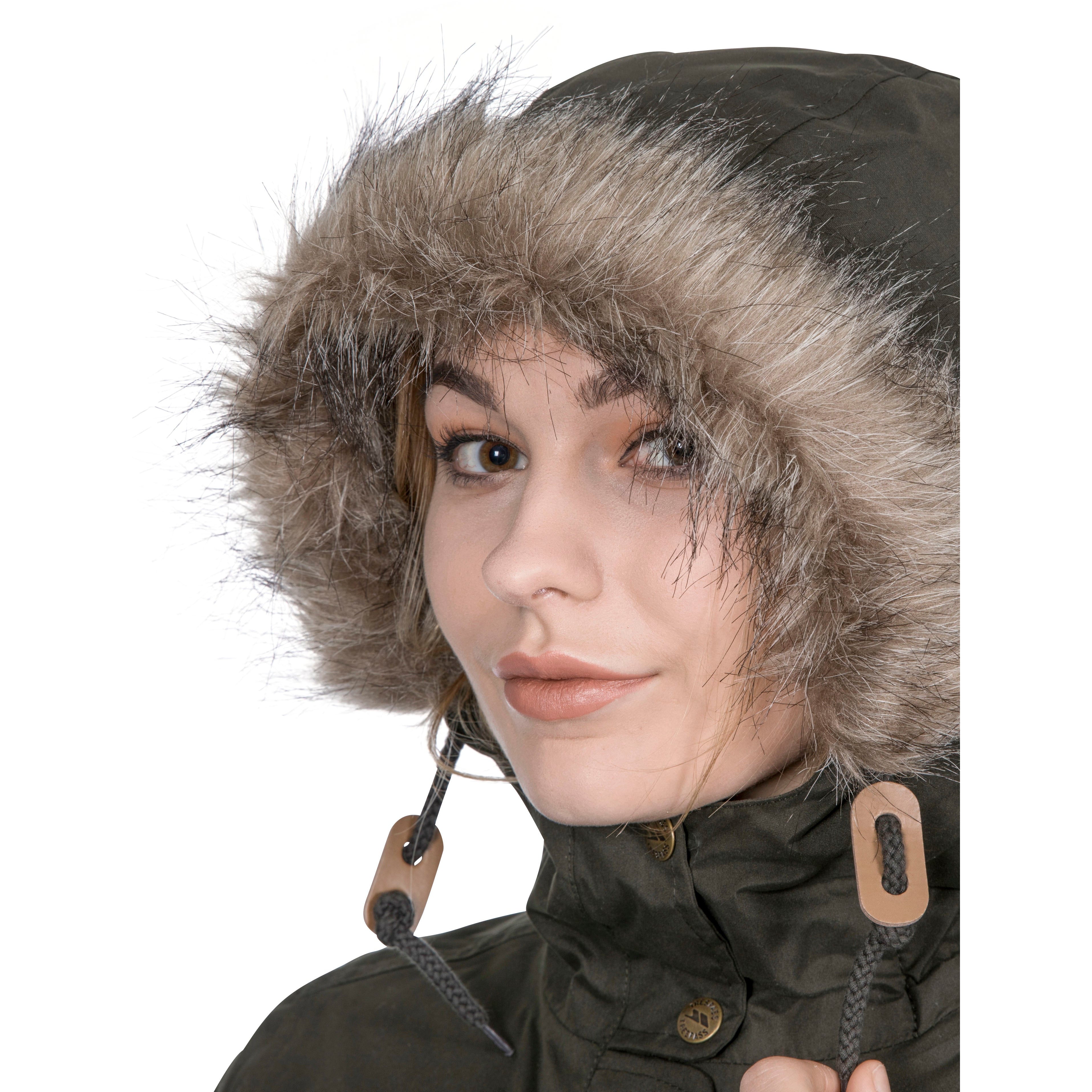 Trespass womens clea hot sale waterproof parka