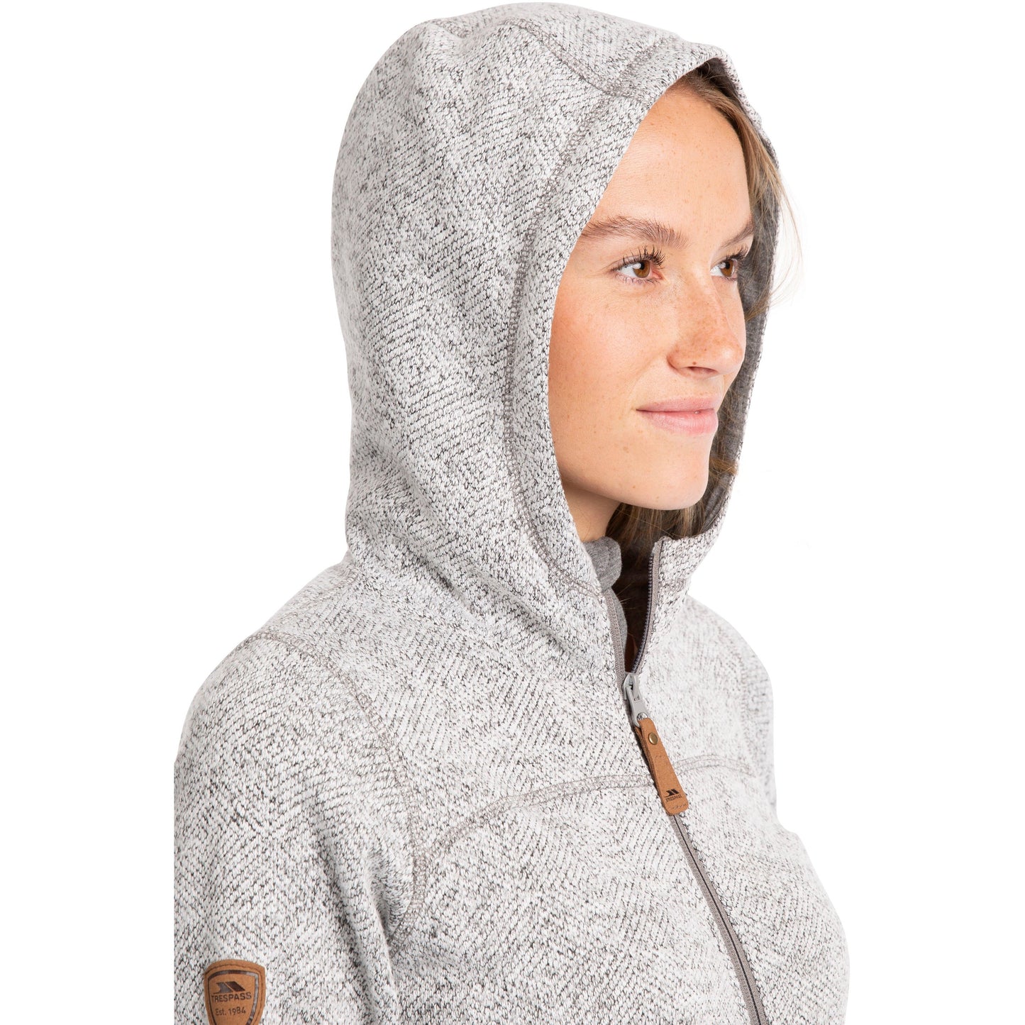Reserve Women's Fleece Hoodie in Storm Grey