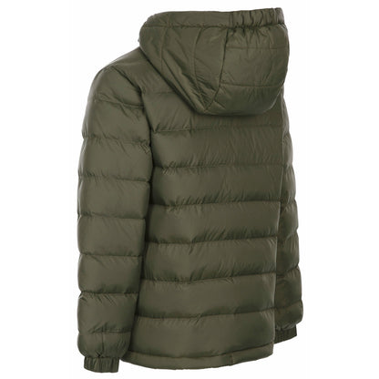 Aksel Kids Padded Water Resistant Jacket in Ivy Green