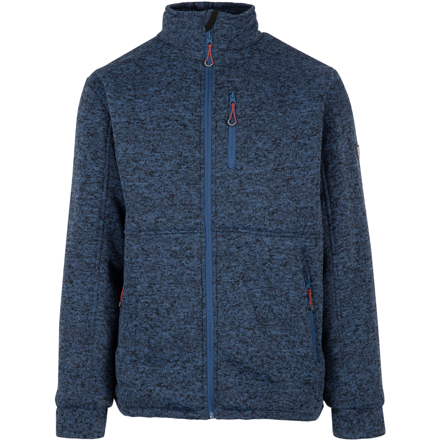 Ampney Men's Fleece Jacket with Sherpa Lining in Smokey Blue