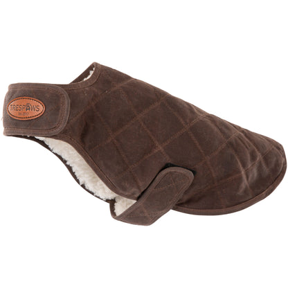 Artemis Waxed Quilted Water Resistant Dog Jacket