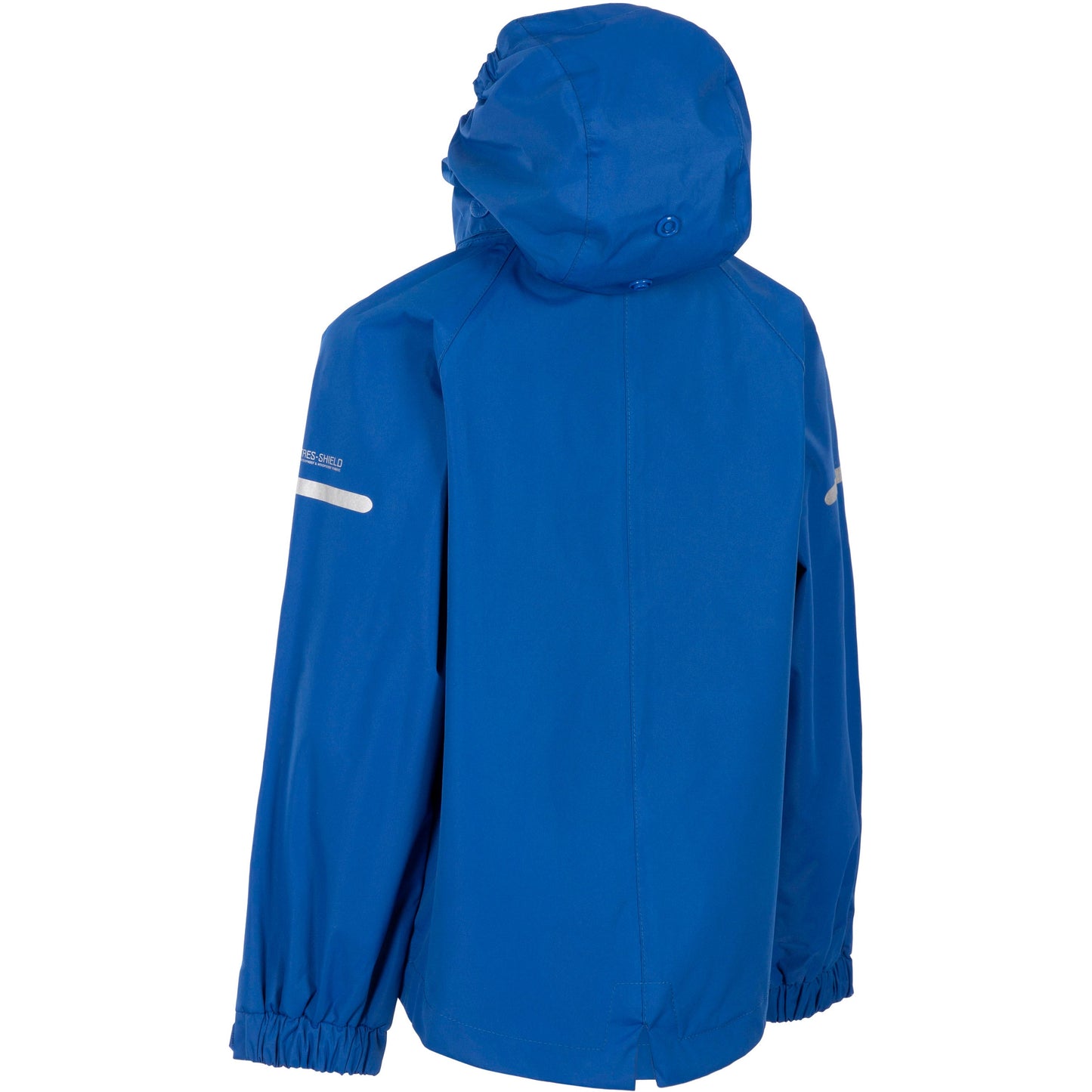 Bluster Unisex Kids Unpadded Waterproof Jacket in Blue
