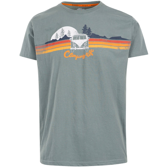 Cromer Men's Quick Dry Wicking T-Shirt in Pond Blue