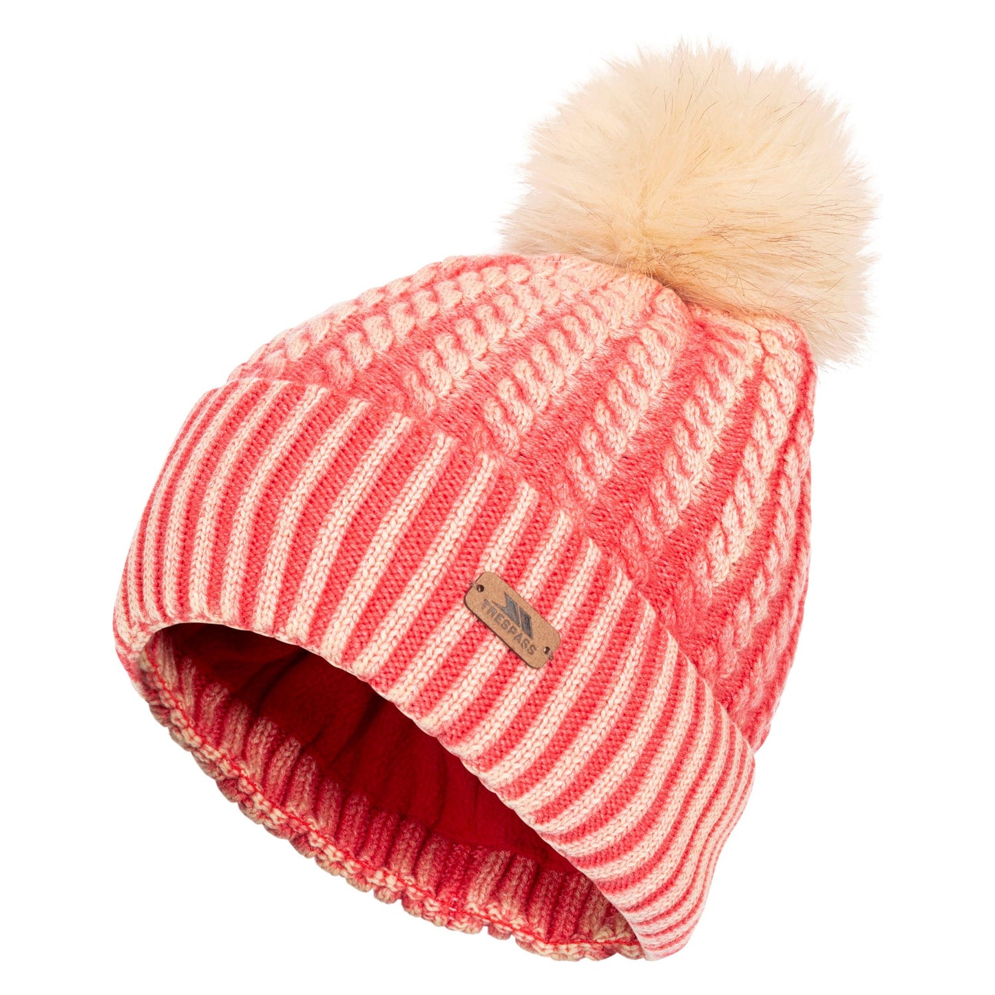 Faded Women's Knitted Hat - Hibiscus