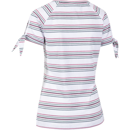 Fernie Women's T-Shirt in Multi Stripe Print