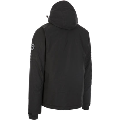 Trespass Men's Padded DLX Ski Jacket Franklin in Black
