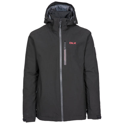 Isaac Men's DLX Padded Waterproof Ski Jacket With Recco in Black
