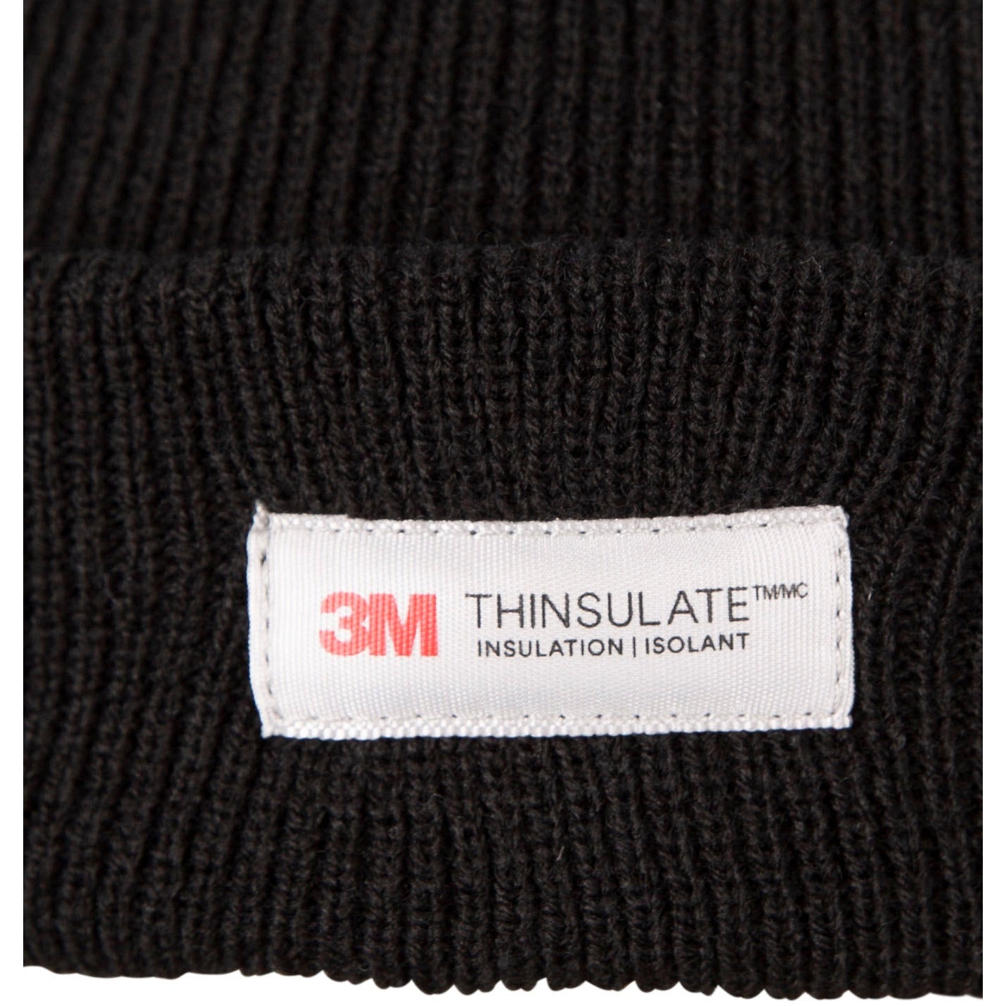 Trespass Adults Black Knitted and Lined Beanie Hat - Littlebrook