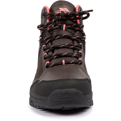 Lyre Women's Waterproof Walking Boots in Dark Brown