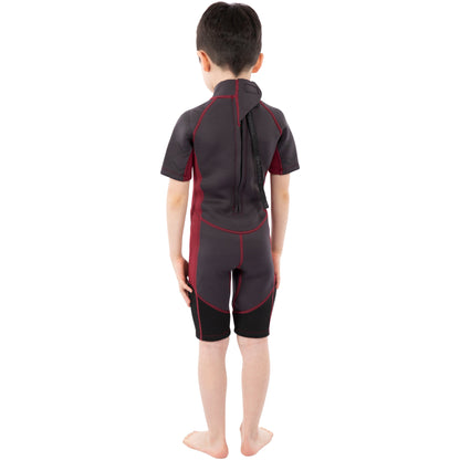 Milo Boys Unisex 3MM Short Wetsuit in Black