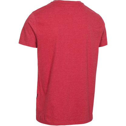 Motorway Men's Quick Dry Wicking T-Shirt in Red Marl